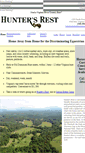 Mobile Screenshot of huntersrest.net